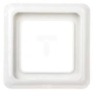 Bezpieczniki elektryczne - Hager MODUŁ ramka 1M z uszczelką; śnieżnobiały 53132809 - miniaturka - grafika 1