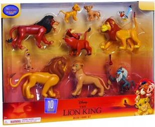 Król Lew Zestaw Dziesięciu Figurek LNN0800 - Figurki dla dzieci - miniaturka - grafika 4