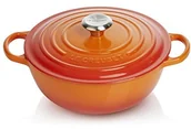 Rondle - Le Creuset Żeliwo LE Creuset La Marmite Signature, 26 cm, ofenrot 21114260900430 - miniaturka - grafika 1