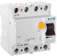Bezpieczniki elektryczne - Eaton Wyłącznik różnicowoprądowy 4P 63A 0,03A typ A FRCmM-63/4/003-A 170334 - miniaturka - grafika 1