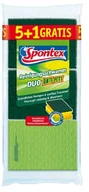 Gąbeczki do makijażu - Spontex gąbeczkę Duo Anti-tłuszczu 5 + 1 gratis, 6er Pack (6 X 6 szt.) 2043891 - miniaturka - grafika 1
