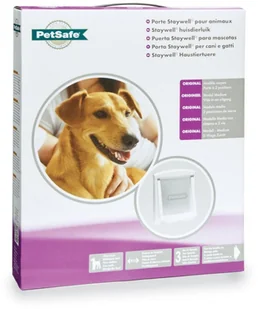 Altranet PetSafe Drzwiczki dla zwierząt 740, M 26,7x22,8 cm, białe 5020 5020 - Pozostałe akcesoria dla kotów - miniaturka - grafika 3