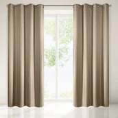 Zasłony - Eurofirany Zasłona Jessie 140x250 Beżowa ex-zas-jessie-beż-140x250-przel - miniaturka - grafika 1