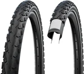 Opony rowerowe - Schwalbe LandCruiser Plus Perform Clincher Tyre 27.5x2.00" PunctureG E-25 GreenCompound Reflex, czarny 50-584 | 27.5x2.00" 2022 Opony do rowerów elektrycznych 2674.270.1401 - miniaturka - grafika 1