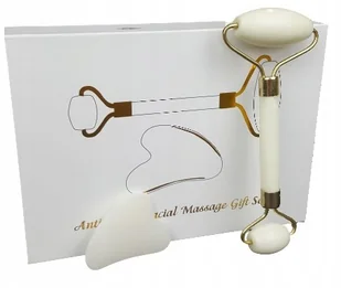 Masażer Do Twarzy Jadeitowy Roller + Gua Sha Box - Pozostałe urządzenia kosmetyczne - miniaturka - grafika 2