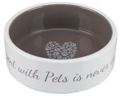 Miski dla psów - TRIXIE TRIXIE Miska ceramiczna Pets Home 1.4 l/o 20 cm - miniaturka - grafika 1
