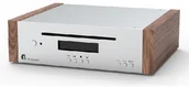Odtwarzacze CD - Pro-Ject CD Box DS2 Srebrny + Walnut - miniaturka - grafika 1