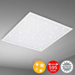 Briloner Panel LED gwieździste niebo 7392, 59 x 59 cm - Lampy sufitowe - miniaturka - grafika 4
