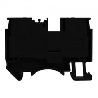 Kostki, złączki, wtyczki - Geberit DEGSON szynowa przelotowa zaciskowa czarna 6mm2 1P UL DS6-01P-13-00A(H) - miniaturka - grafika 1