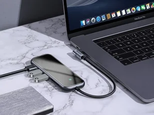 Baseus Baseus Hub Baseus CAHUB-CZ0G (3x USB 3.0; kolor granatowy) 2_257310 - Huby USB - miniaturka - grafika 7