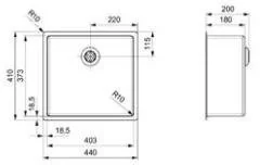 Reginox Zlewozmywak NEW JERSEY R32985 - Zlewozmywaki - miniaturka - grafika 2