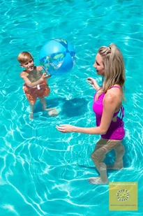 Bestway 31036 PIŁKA PLAŻOWA 51cm ŻÓŁTA - Materace dmuchane i koła do pływania - miniaturka - grafika 7