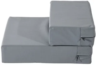 PawHut SCHODY DLA PSA SCHODKI PODEST szare - Pozostałe akcesoria dla psów - miniaturka - grafika 2