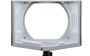 MAUL Lampka LED z lupą na biurko MAULvitrum, 7W, mocowana zaciskiem, biała M8265002 - Lampy stojące - miniaturka - grafika 2