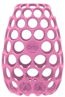 Akcesoria do karmienia - COGNIKIDS CogniKids Grip  Baby Bottle Gripper Osłonka na butelki do karmienia FLAMINGO - miniaturka - grafika 1