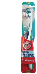 Colgate Palmolive Whole Mouth Clean 360 szczoteczka do zębów Medium 1szt - Szczoteczki do zębów - miniaturka - grafika 4