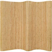 Parawany - vidaXL Parawan bambusowy, 250 x 195 cm, naturalny vidaXL - miniaturka - grafika 1