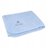Ubranka dla psów - Ami Play Ręcznik kąpielowy psa spa Xs 35x31cm niebi - miniaturka - grafika 1