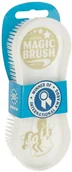 Szczotki i furminatory - Magic brush Magic Brush Soft - miękka szczotka do czyszczenia psów i koni, mix kolorów do wyboru - biały MB-3297683 - miniaturka - grafika 1