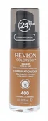 Podkłady do twarzy - Revlon Colorstay Combination Oily Skin podkład 30 ml dla kobiet 400 Caramel - miniaturka - grafika 1