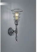 Lampy ścienne - Trio Oświetlenie Leuchten Gotham Lampa ścienna Srebrny, Ciemnobrązowy, 1-punktowy 207000188 - miniaturka - grafika 1