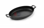 Wyposażenie lokali gastronomicznych - Hendi Mini rondelek owalny Little Chef Mini 155x80x37 h 564547 564547 - miniaturka - grafika 1