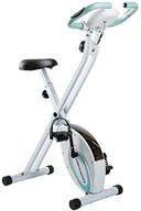 Rowery treningowe - Ultrasport Ultra Sport F-Bike składany rower treningowy z komputerem i czujnikami do pomiaru tętna, niebieski, OS 331100000281 - miniaturka - grafika 1
