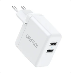 CHOETECH Ładowarka sieciowa CHOETECH Q3007 Biały - Ładowarki do telefonów - miniaturka - grafika 2