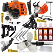 Pontony - Zaburtowy Silnik Spalinowy Łódki Pontonu Demon +ol - miniaturka - grafika 1