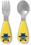 Sztućce dla dzieci - Skip Hop NIETOPERZ sztućce dziecięce Zoo SH 252370 - miniaturka - grafika 1