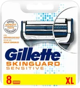 Maszynki do golenia i wkłady - Gillette Skinguard Sensitive 8szt.ostrza - miniaturka - grafika 1