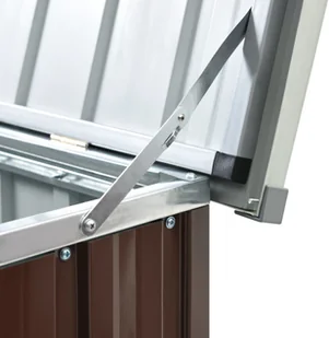 vidaXL Skrzynia ogrodowa do przechowywania, brązowa, 171x99x93 cm vidaXL - Skrzynie ogrodowe - miniaturka - grafika 7