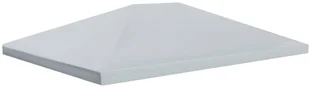 vidaXL Zadaszenie altany ogrodowej 310 g/m 4 x 3 m szare 44787 - Altany ogrodowe - miniaturka - grafika 2