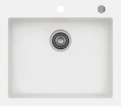 Zlewozmywaki - Kernau KGS H 60 1B pure white - miniaturka - grafika 1