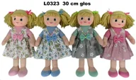 Lalki dla dziewczynek - Sun-Day Lalka szmacianka 30 cm 4wz z głosem 156631 cena za 1 sztukę - miniaturka - grafika 1