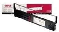 Taśmy do drukarek barwiące - OKI black - print ribbon - Taśma drukująca Czarny 01171302 - miniaturka - grafika 1
