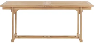 vidaXL 9-cz. zestaw mebli do ogrodu, 180-280x100x75 cm, drewno tekowe - Meble ogrodowe - miniaturka - grafika 5