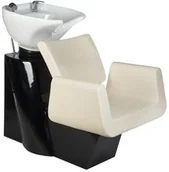 Myjki fryzjerskie - Barbiero Myjnia fryzjerska Vito BH-8022 kremowa BH-8022/054 - miniaturka - grafika 1