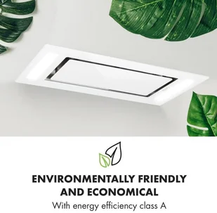 Klarstein Remy 90 Biały (CGCH2-Remy-WH) - Okapy kuchenne - miniaturka - grafika 3