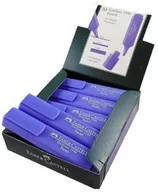 Przybory szkolne - Faber-Castell Zakreślacz pastelowy liliowy (10szt) - miniaturka - grafika 1