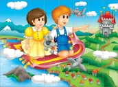 Klocki - Adamigo Klocki - 48 elementowe, różne rodzaje - miniaturka - grafika 1