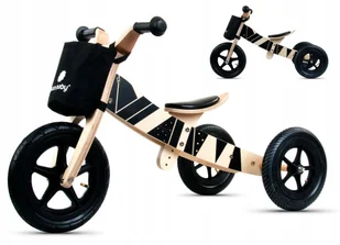 SUN BABY Rowerek Biegowy Drewniany 2w1 Twist - Rowerki biegowe - miniaturka - grafika 16