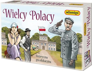 Adamigo Wielcy Polacy: Historyczna gra edukacyjna - Gry planszowe - miniaturka - grafika 2
