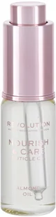 Makeup Revolution Makeup Revolution Nourish & Care intensywna pielęgnacja suchych paznokci i skórek z olejkiem migdałowym 15 ml - Olejki i oliwki do paznokci - miniaturka - grafika 2