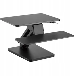 Maclean Maclean Podstawka biurkowa na klawiaturę i monitor lub laptop Maclean MC-882 do pracy stojąco siedzącej sprężyna gazowa MC-882 - Podnóżki, podpórki, podkładki - miniaturka - grafika 2