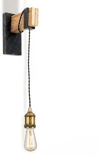 Orion Kinkiet Cellar z drewna, 1-punktowy - Lampy ścienne - miniaturka - grafika 3