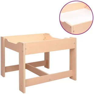 VidaXL Lumarko Stolik dla dzieci z 2 krzesłami, MDF! 80284 VidaXL - Zestawy mebli dla dzieci - miniaturka - grafika 8