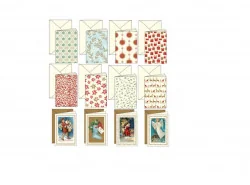 AGN Karnet świąteczny duży 11,5x17 cm mix wzorów - Pozostałe akcesoria świąteczne - miniaturka - grafika 2