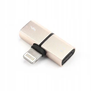 Adapter Lightning - Słuchawki + Ładowanie Iphone - Złącza, przejściówki, adaptery - miniaturka - grafika 23