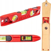 Poziomice, łaty, miary - Poziomnica Alu 250mm Kieszeń Pion Poziom Ukos 45° - miniaturka - grafika 1